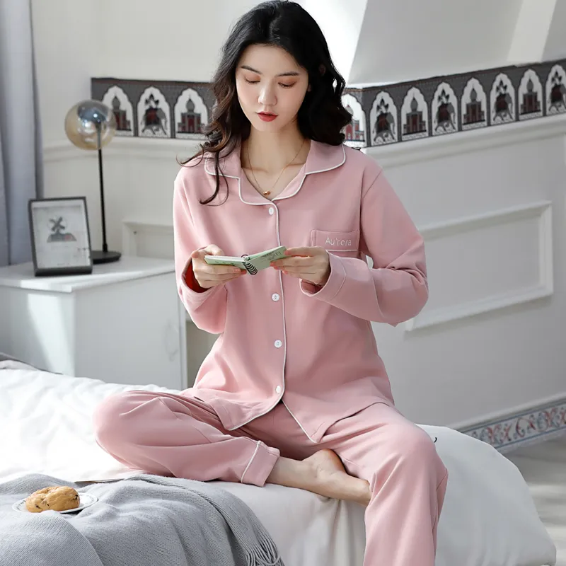 GRACEWELL Pajama Set Women's Peach Pink-1
