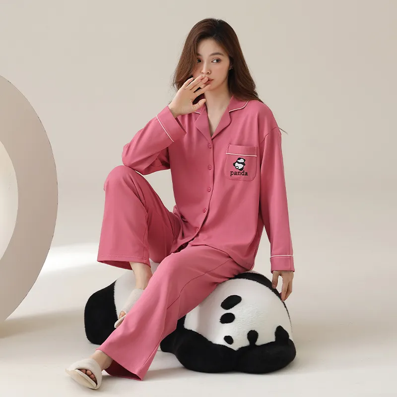 GRACEWELL Pajama Set Women's Rosa Red-2