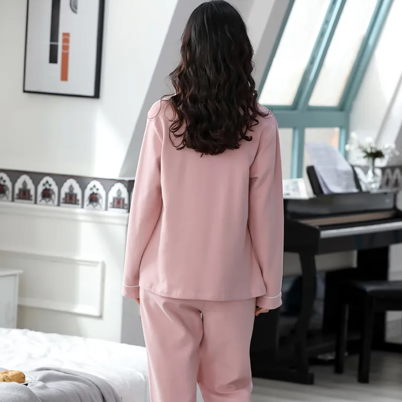 GRACEWELL Pajama Set Women's Peach Pink-5