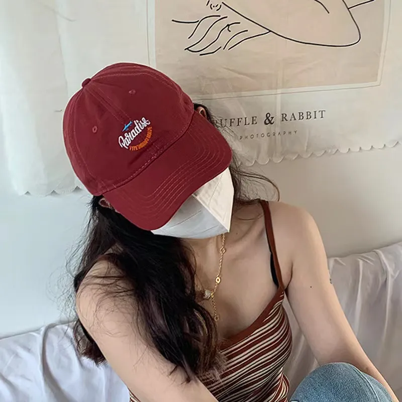 FILES Cotton Baseball Caps Unisex-6