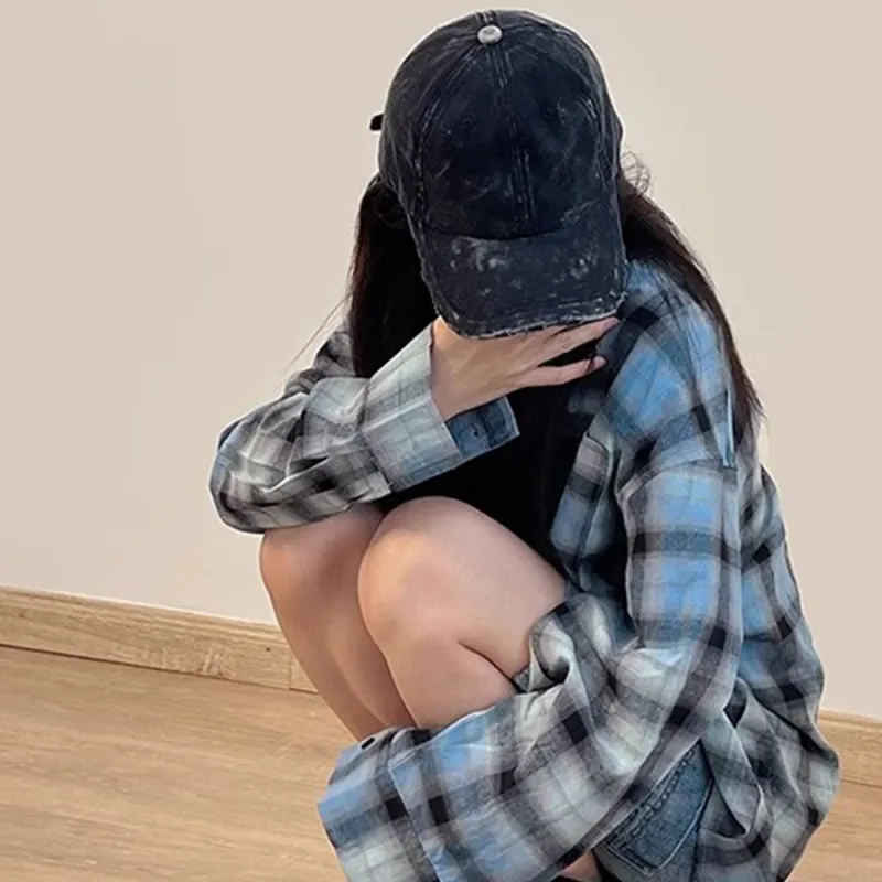 FILES Cotton Baseball Caps Unisex-2