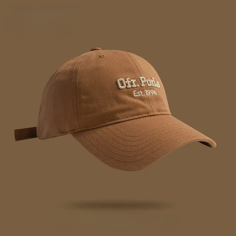 FILES Cotton Baseball Caps Unisex-11