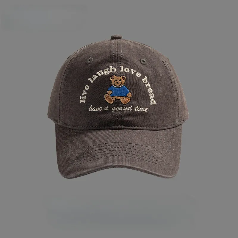 FILES Cotton Baseball Caps Unisex-9