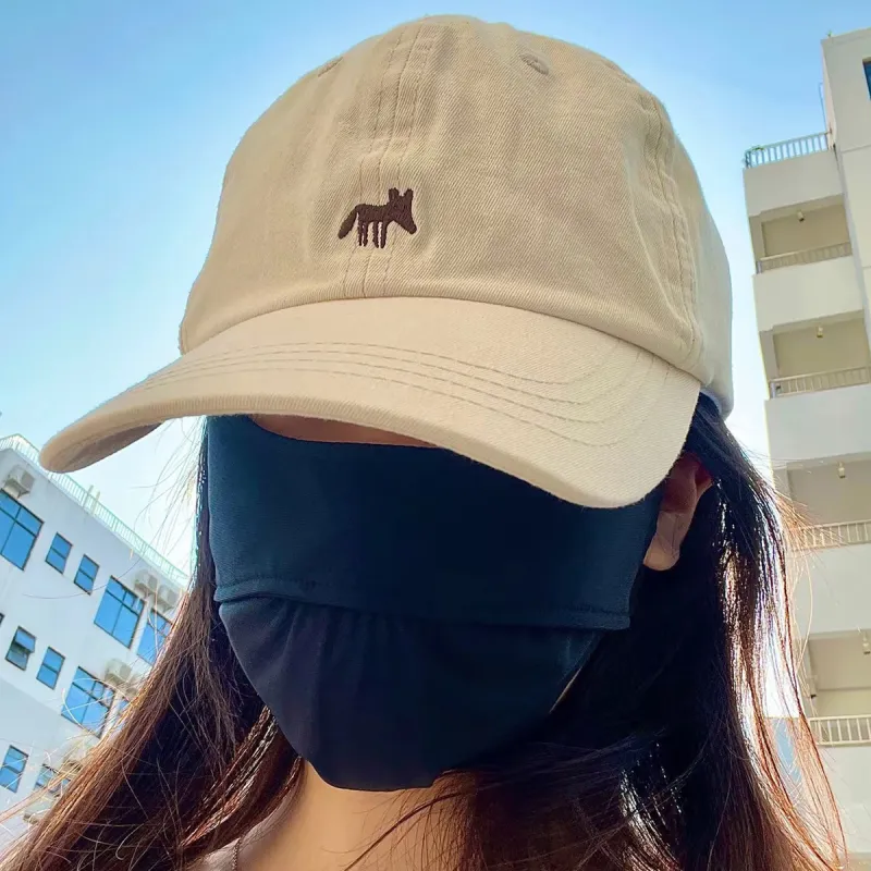 FILES Cotton Baseball Caps Unisex-4