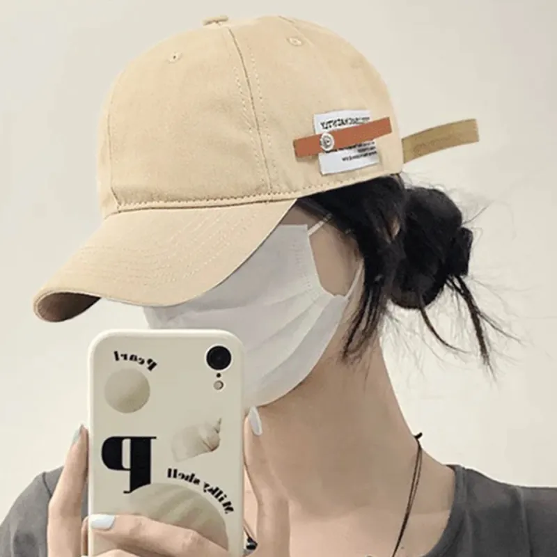 FILES Cotton Baseball Caps Unisex-2
