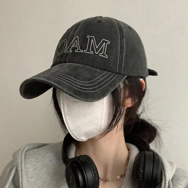 FILES Cotton Baseball Caps Unisex-7