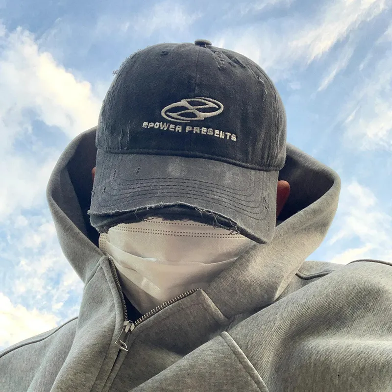 FILES Cotton Baseball Caps Unisex-2