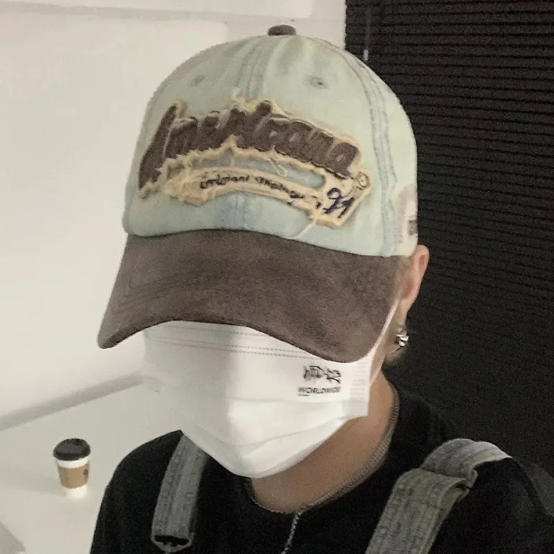FILES Cotton Baseball Caps Unisex-6
