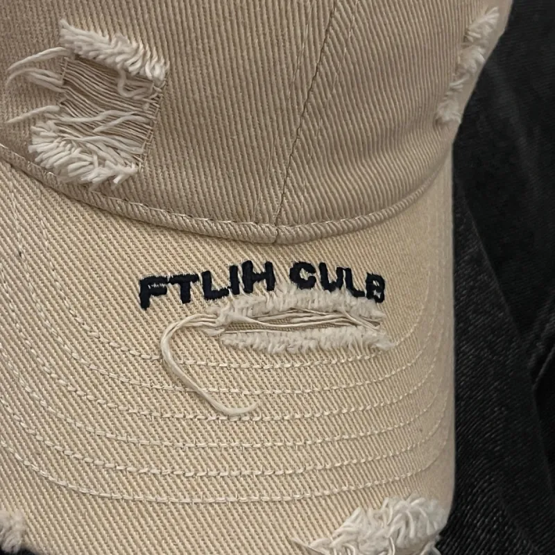 FILES Cotton Baseball Caps Unisex-11