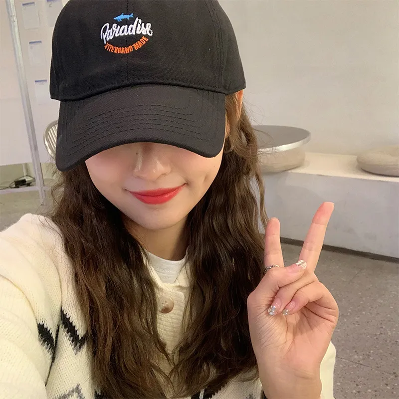 FILES Cotton Baseball Caps Unisex-1
