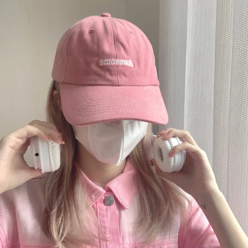 FILES Cotton Baseball Caps Unisex-6