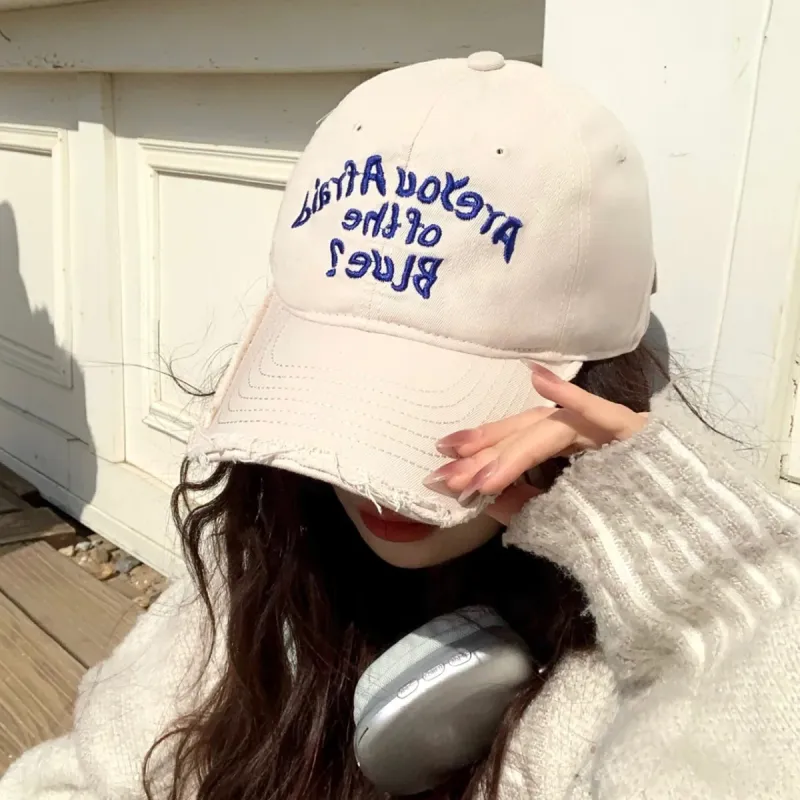 FILES Cotton Baseball Caps Unisex-1