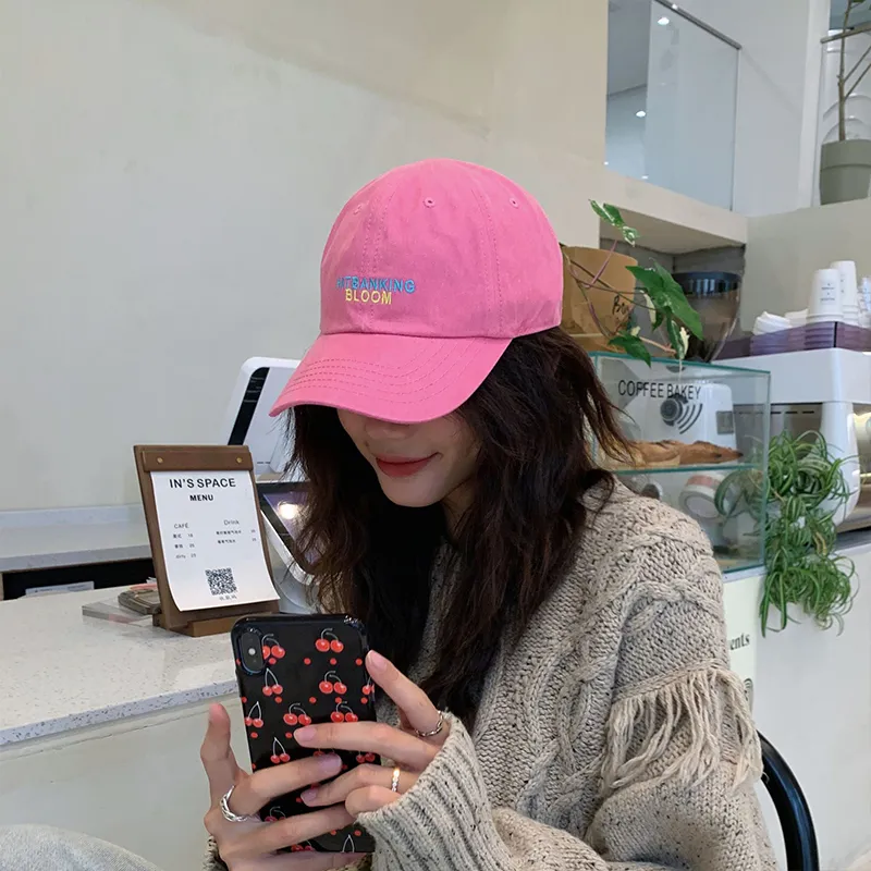 FILES Cotton Baseball Caps Unisex-5