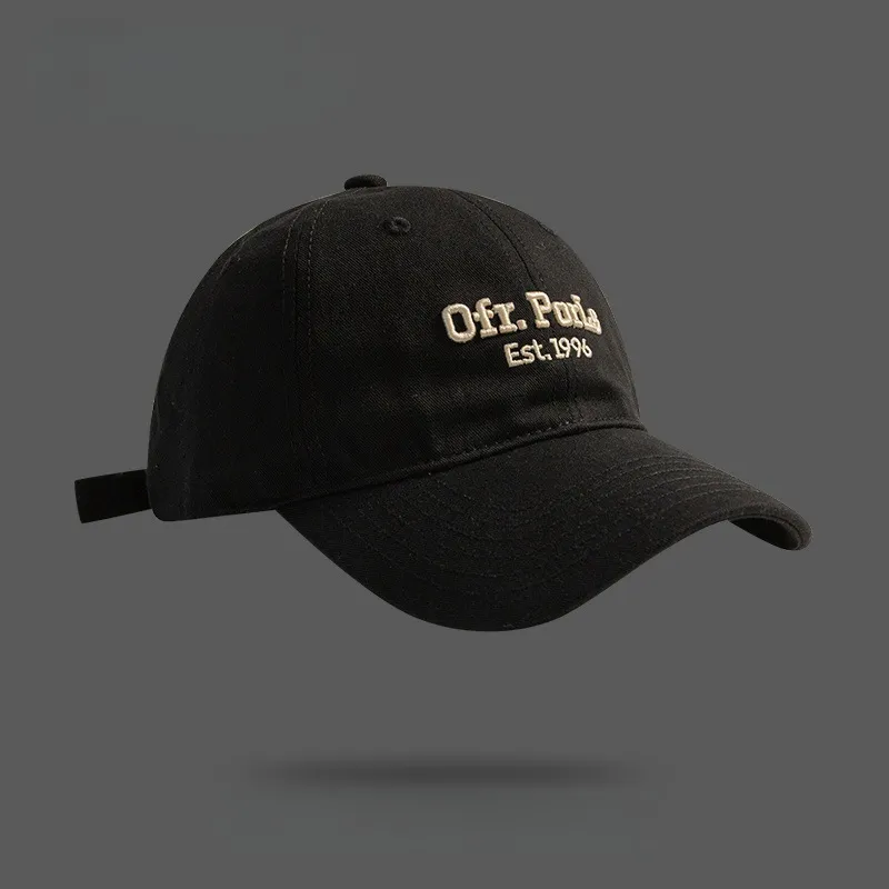 FILES Cotton Baseball Caps Unisex-3