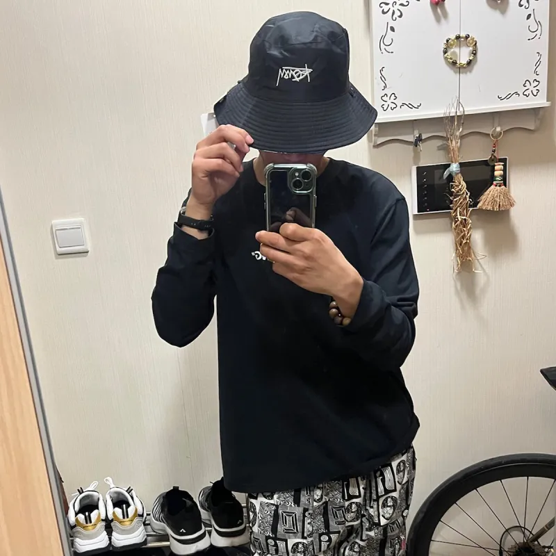 FILES Polyester Bucket Hats Unisex-1