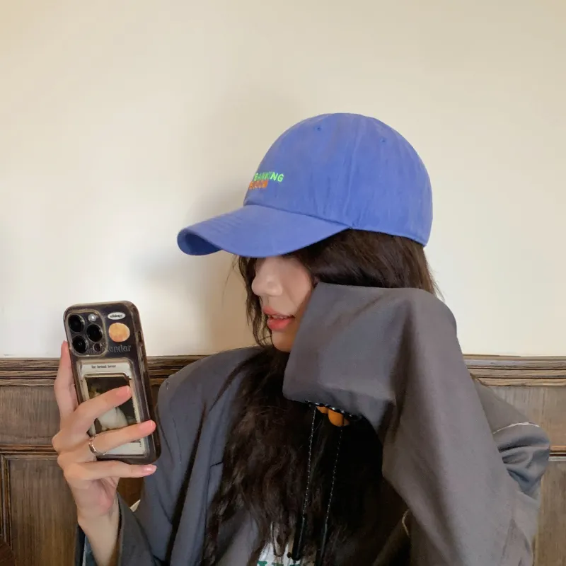 FILES Cotton Baseball Caps Unisex-8