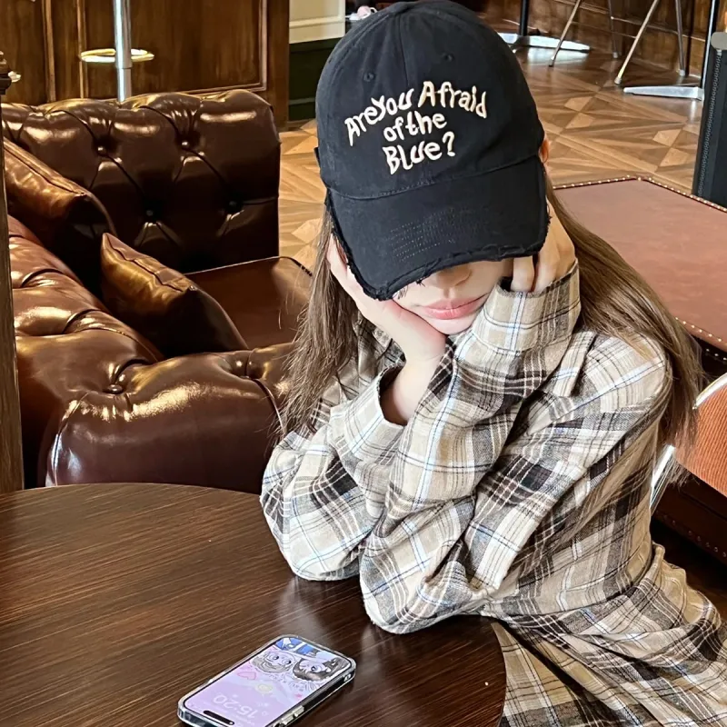 FILES Cotton Baseball Caps Unisex-8