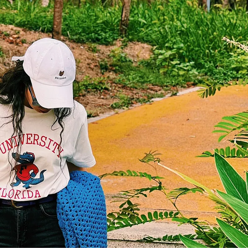 FILES Cotton Baseball Caps Unisex-3