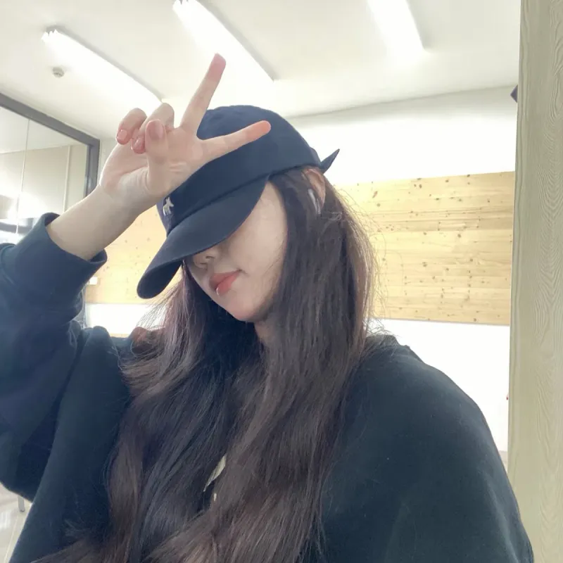 FILES Cotton Baseball Caps Unisex-14