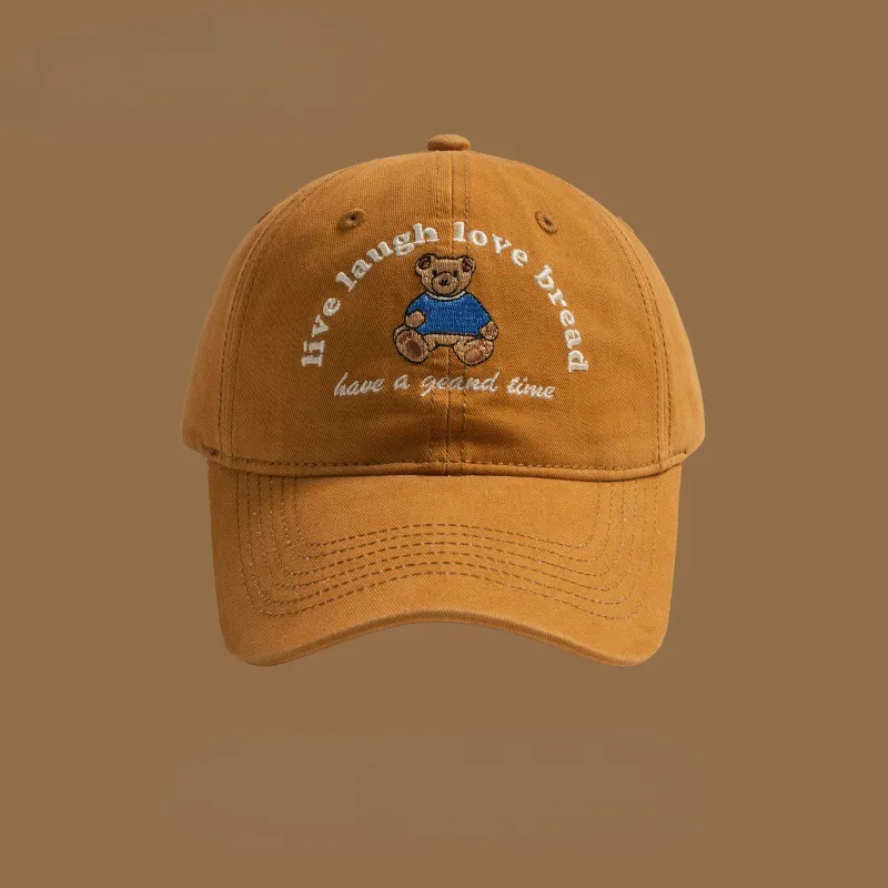 FILES Cotton Baseball Caps Unisex-11