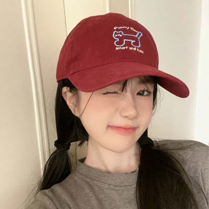 FILES Cotton Baseball Caps Unisex-3