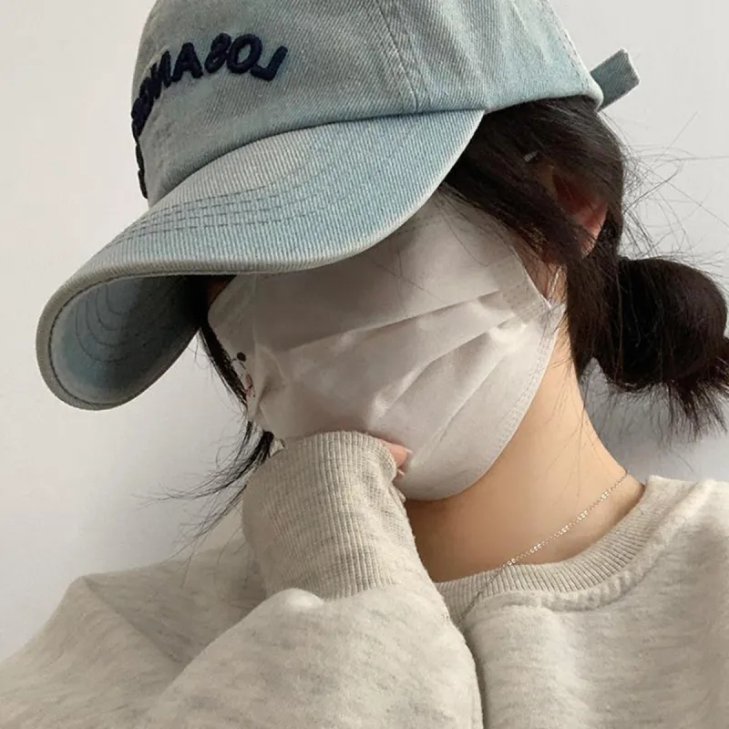 FILES Cotton Baseball Caps Unisex-3