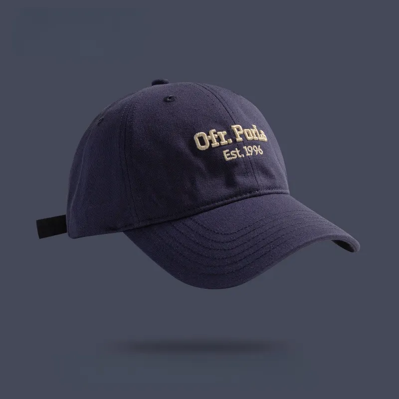 FILES Cotton Baseball Caps Unisex-1