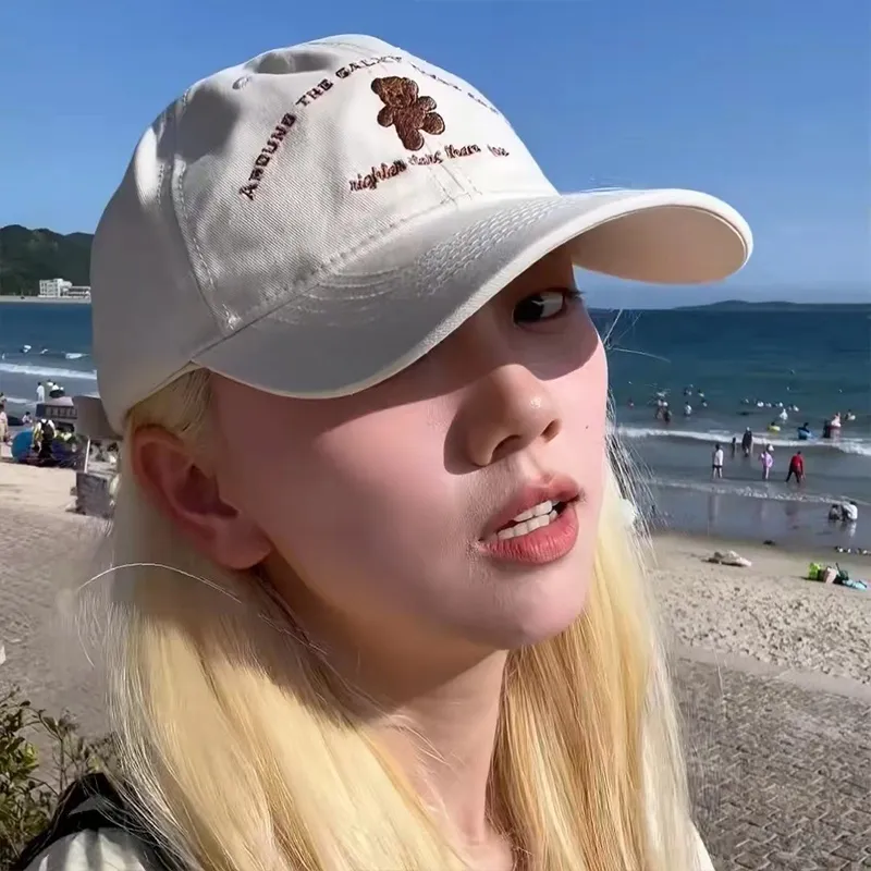FILES Cotton Baseball Caps Unisex-3