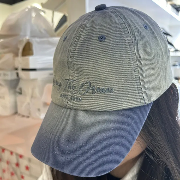 FILES Cotton Baseball Caps Unisex-5