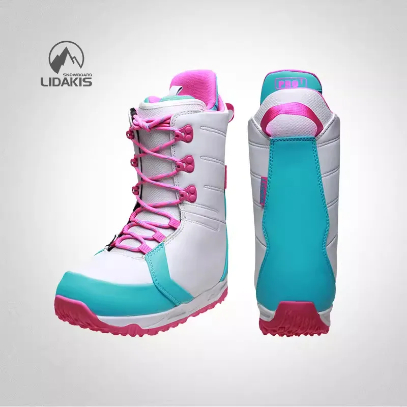 LIDAKIS Single Snowboard Ski Boots Women's-5