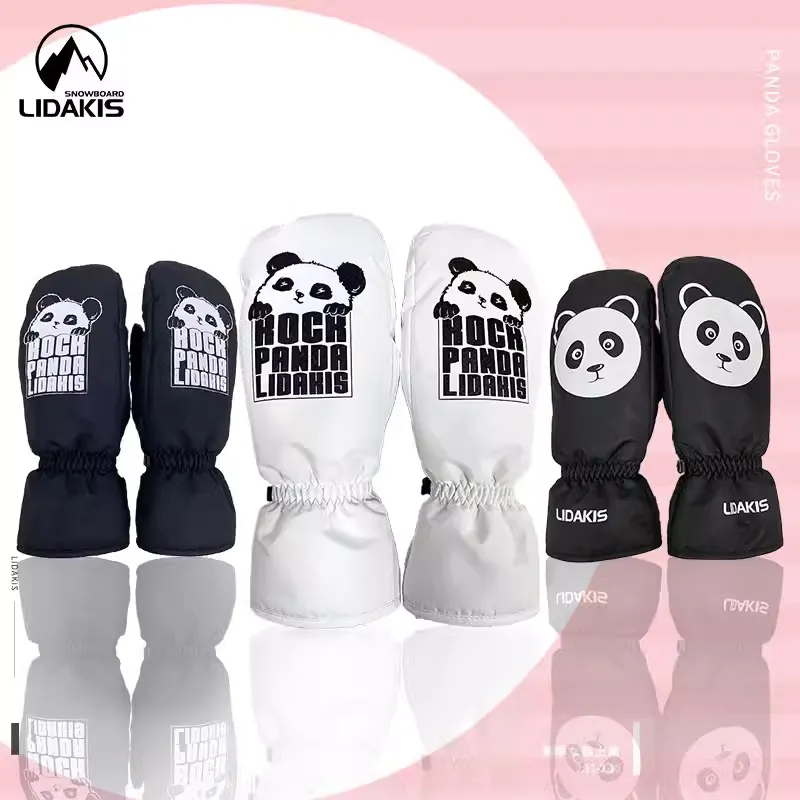 LIDAKIS Ski Gloves Fingerless Gloves-12