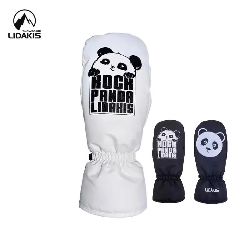LIDAKIS Ski Gloves Fingerless Gloves-2