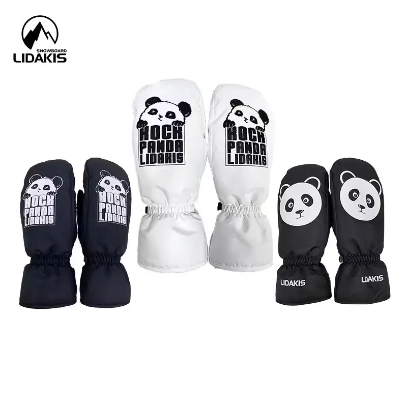 LIDAKIS Ski Gloves Fingerless Gloves-1