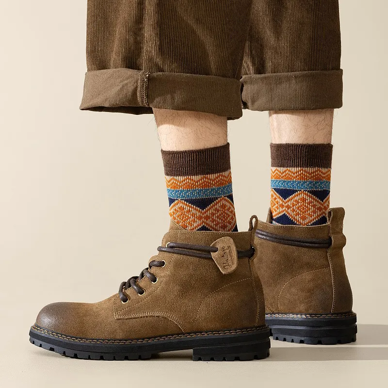 YOOKA Mid Calf Socks Unisex Combo Set-7