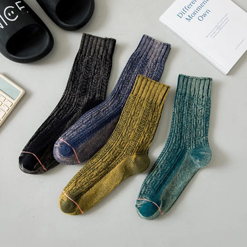 YOOKA Mid Calf Socks Unisex Combo Set-5