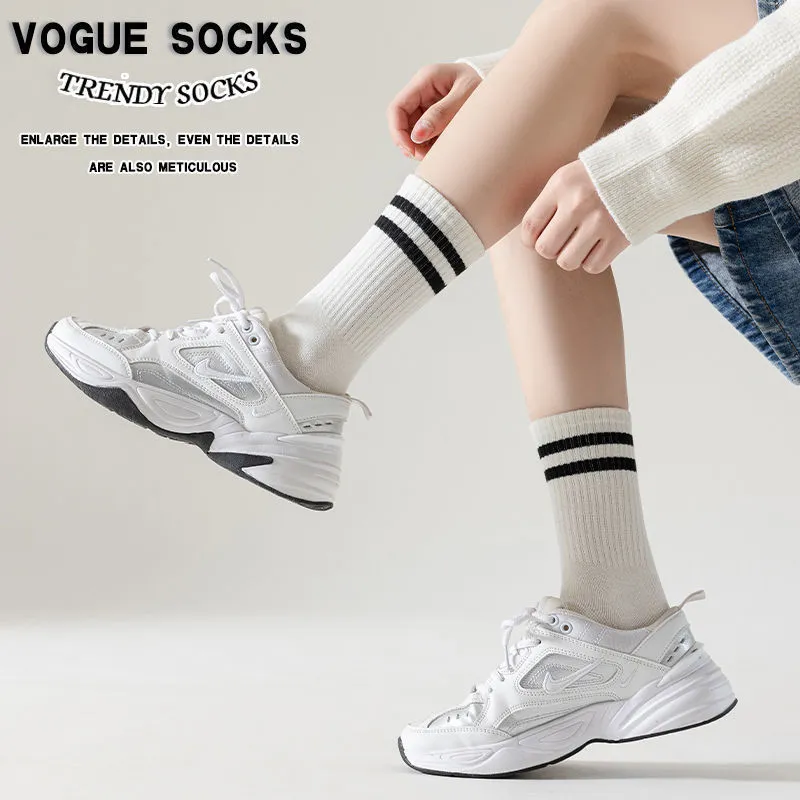 YOOKA Mid Calf Socks Unisex 5 Pack-2