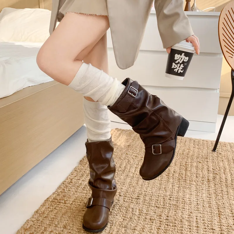 YOOKA Knee High Socks Women's Combo Set-6