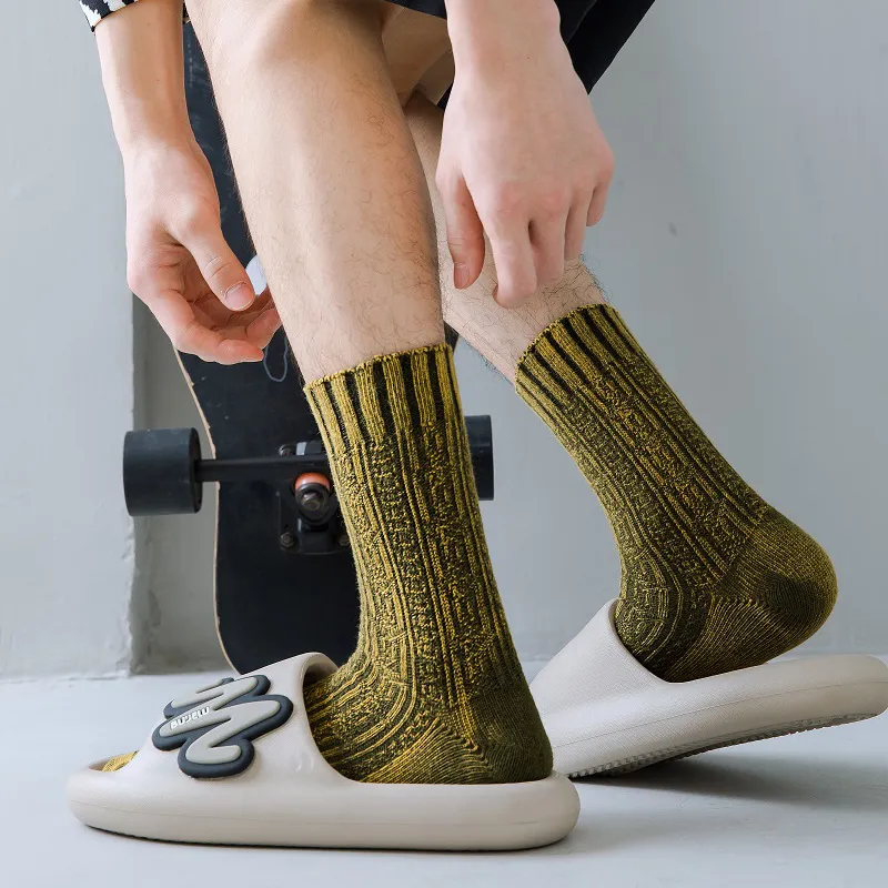YOOKA Mid Calf Socks Unisex Combo Set-2