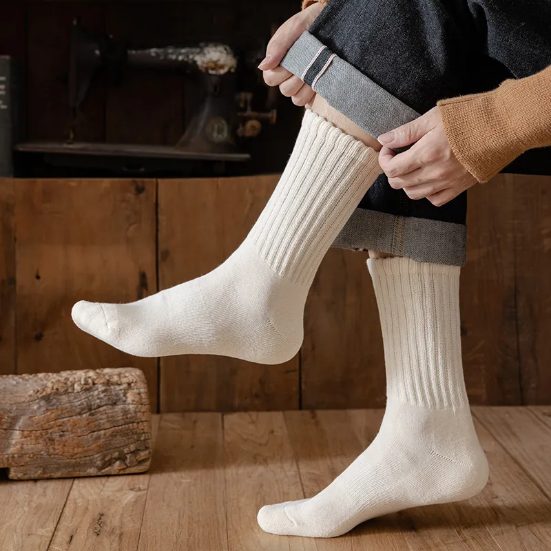 YOOKA Mid Calf Socks Unisex 4 Pack-4
