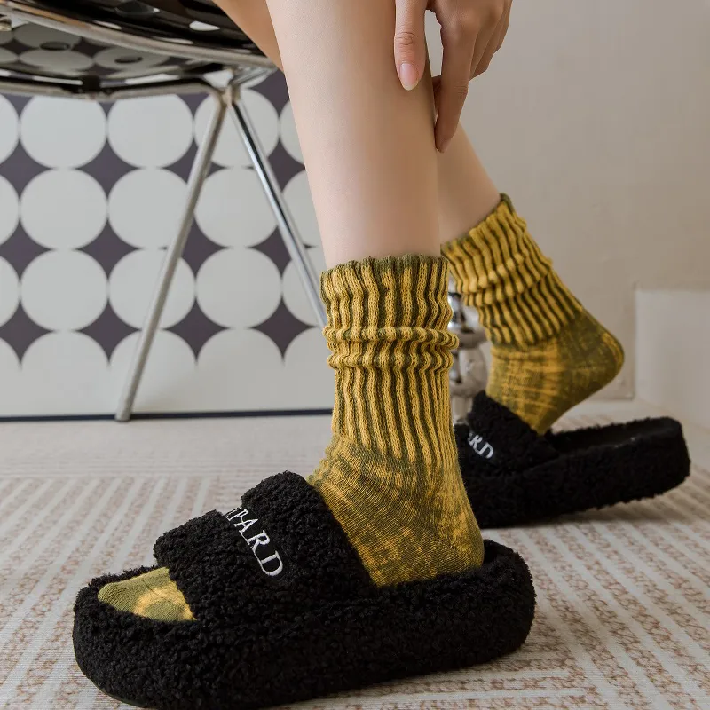 YOOKA Mid Calf Socks Unisex Combo Set-7