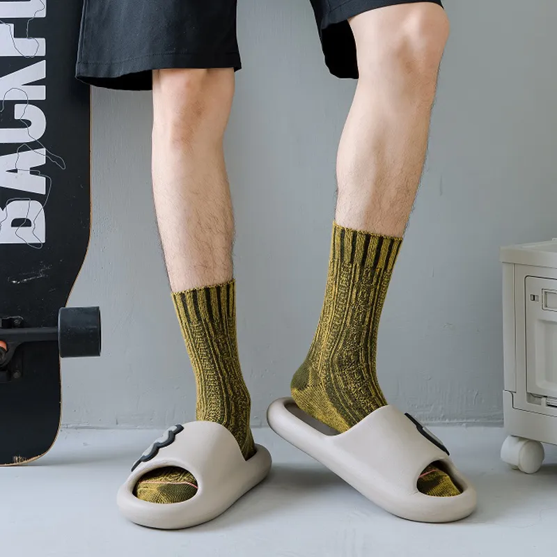 YOOKA Mid Calf Socks Unisex Combo Set-3