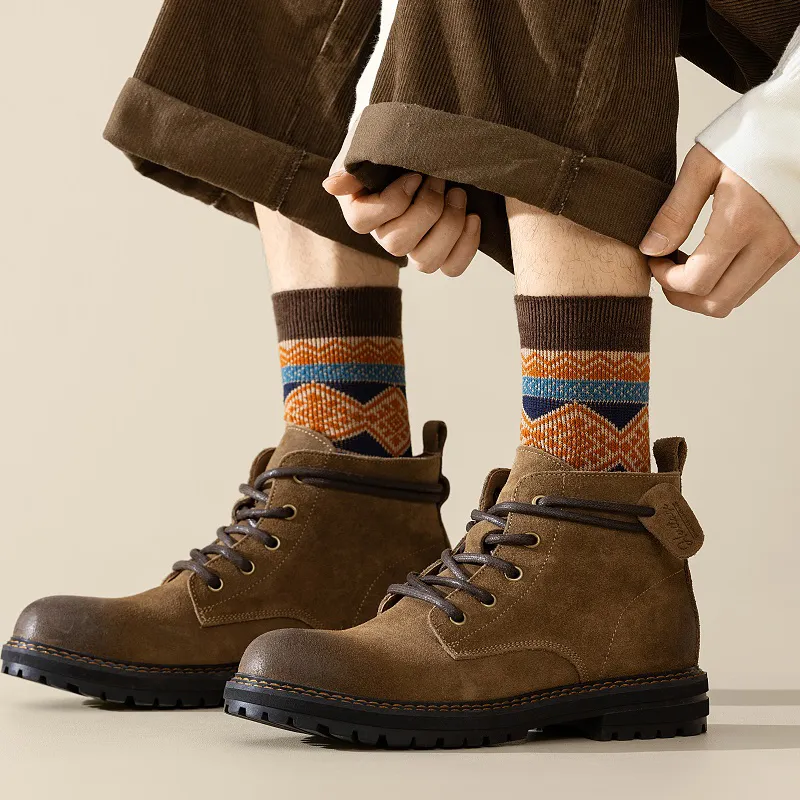 YOOKA Mid Calf Socks Unisex Combo Set-1