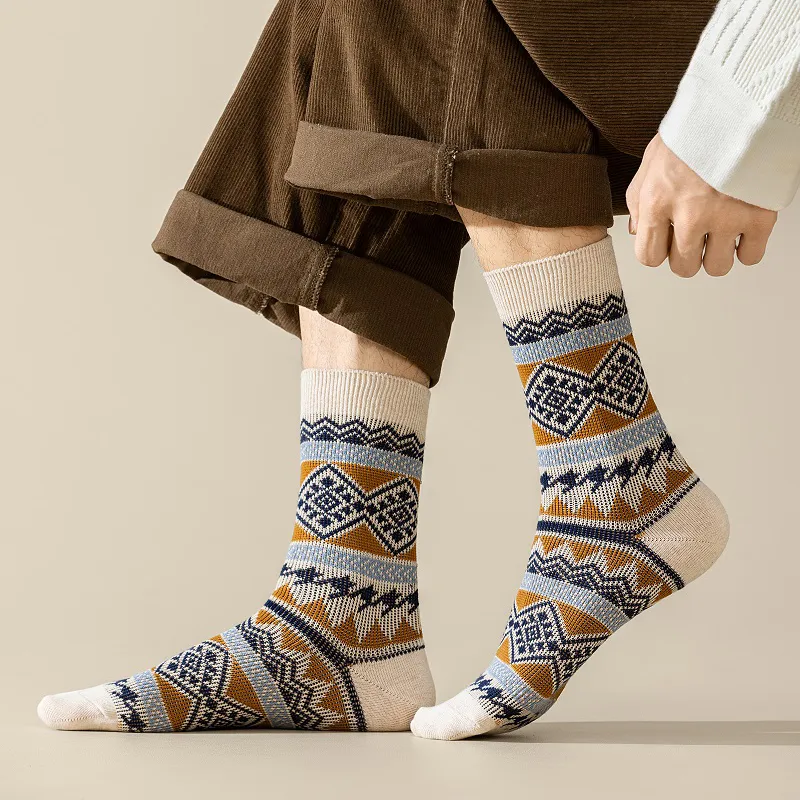 YOOKA Mid Calf Socks Unisex Combo Set-4