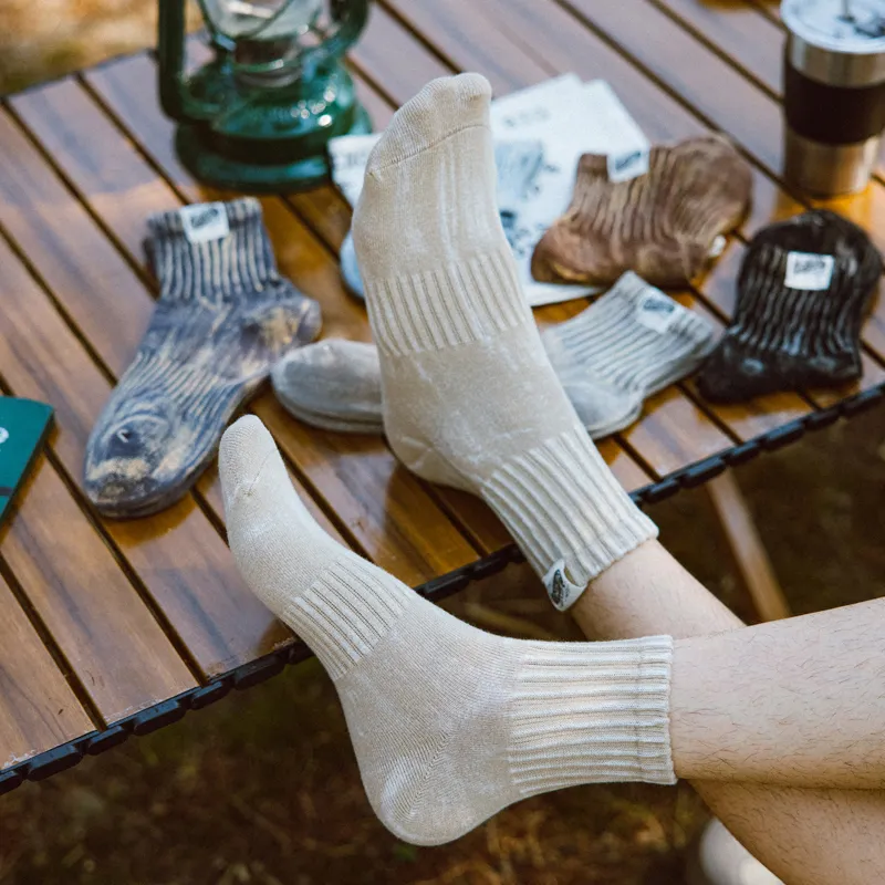 YOOKA Mid Calf Socks Unisex Combo Set-4