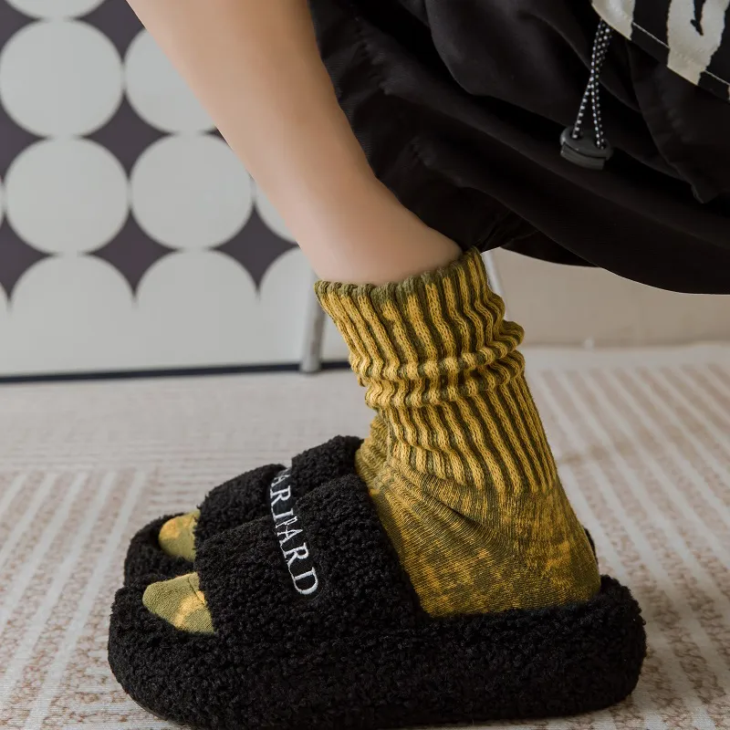 YOOKA Mid Calf Socks Unisex Combo Set-6