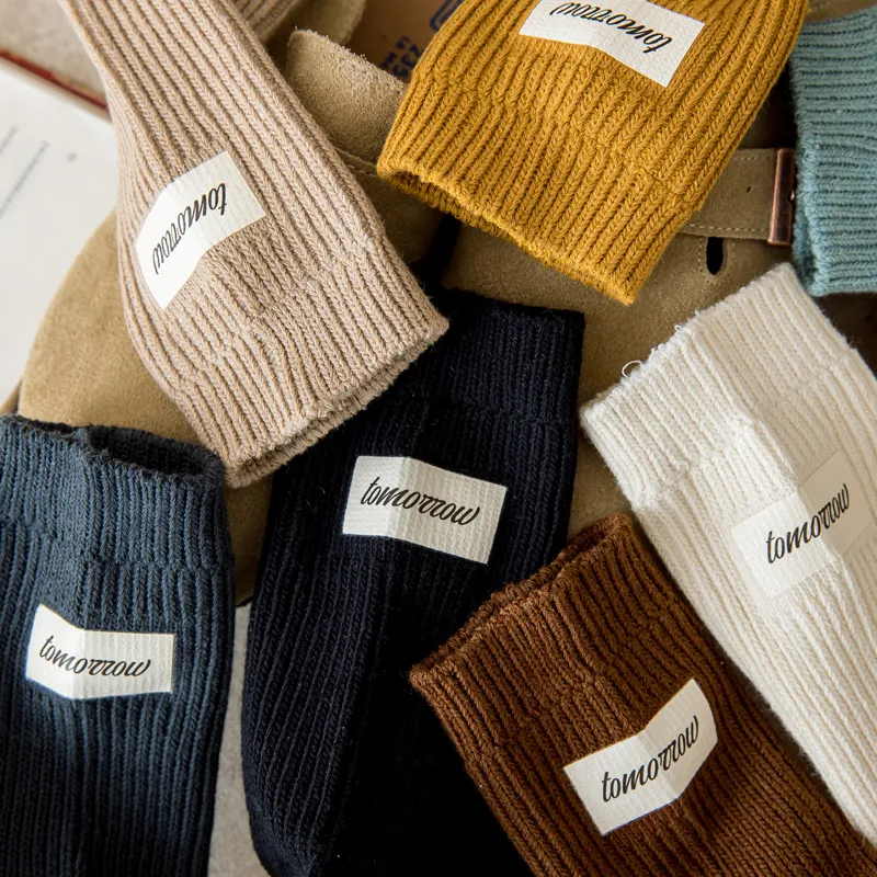 YOOKA Mid Calf Socks Women's Combo Set-4