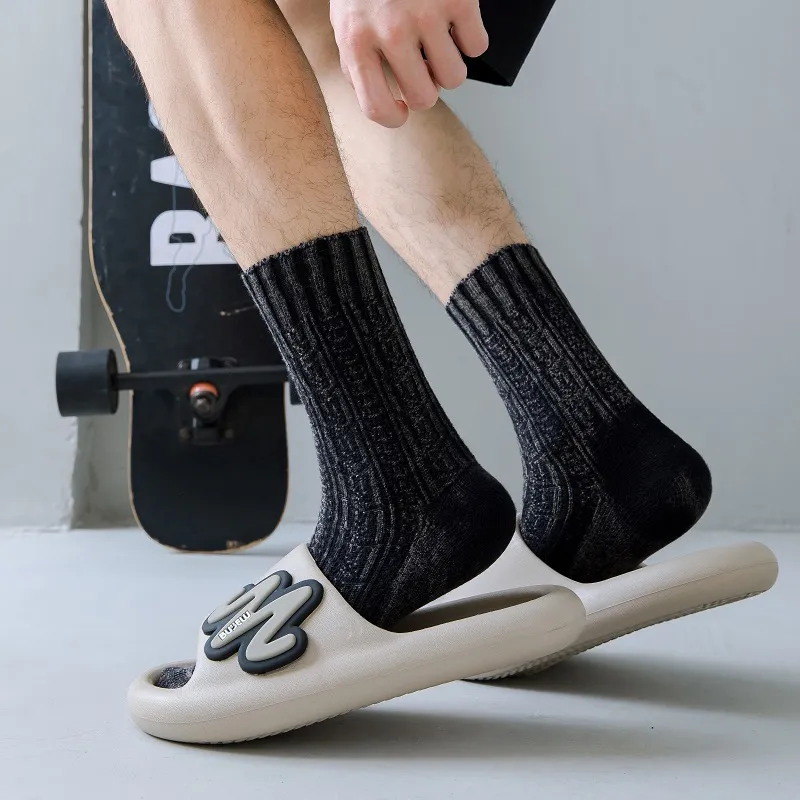 YOOKA Mid Calf Socks Unisex Combo Set-1