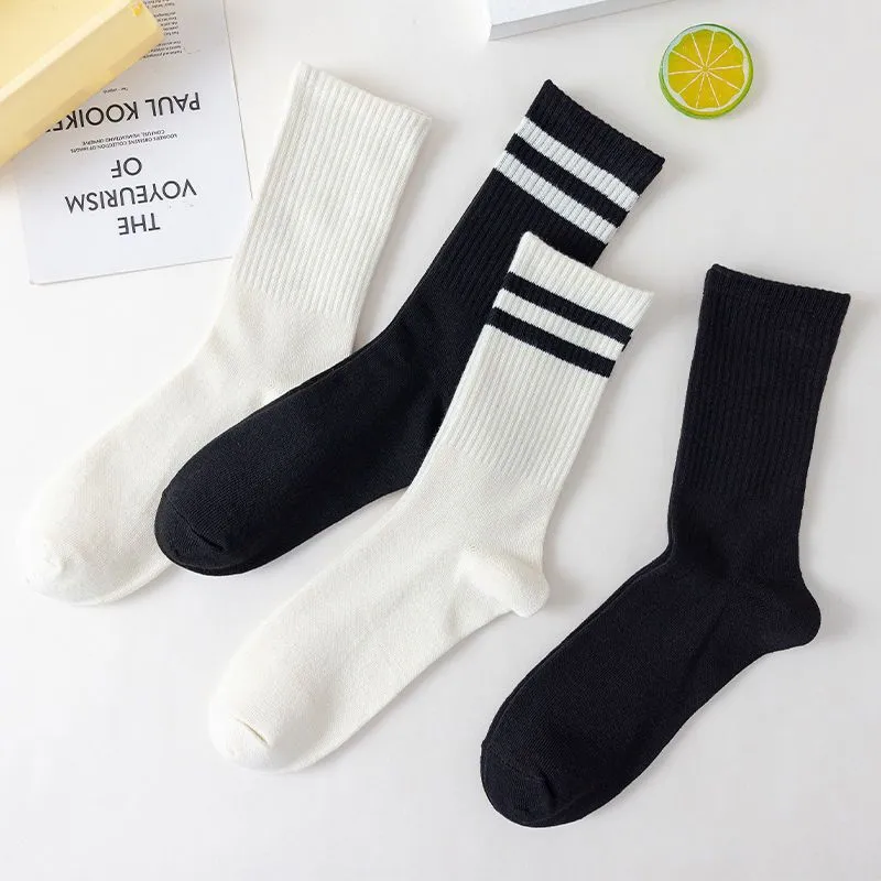 YOOKA Mid Calf Socks Unisex 5 Pack-4