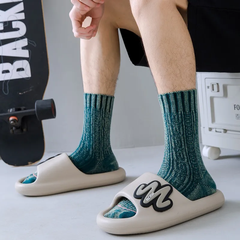 YOOKA Mid Calf Socks Unisex Combo Set-4