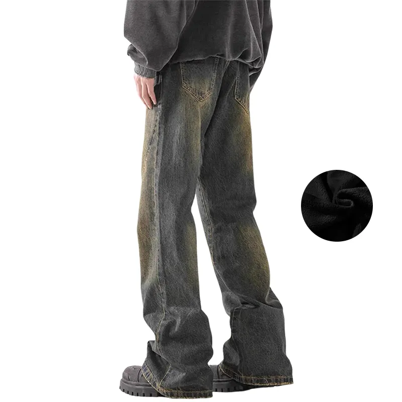 FUERZA Jeans Unisex Black Gray Color-15